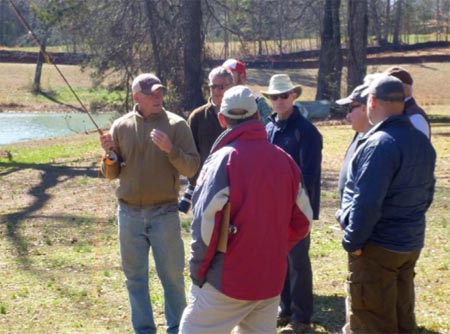 Fly Fishing Guide School in Smokies Town of Bryson City North Carolina