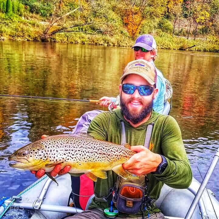 brown-trout-float-trip-training-michael